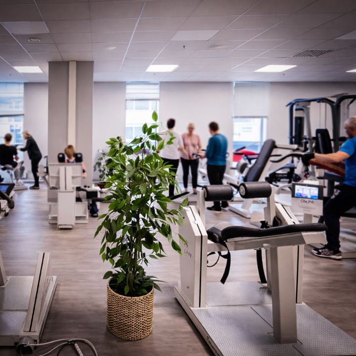 HUR paineilmalaitteet Fit Lahti kuntokeskuksessa.