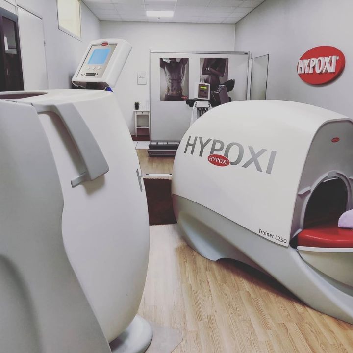 Hypoxi laitteita Lahden Hypoxi studiolla keskustassa.